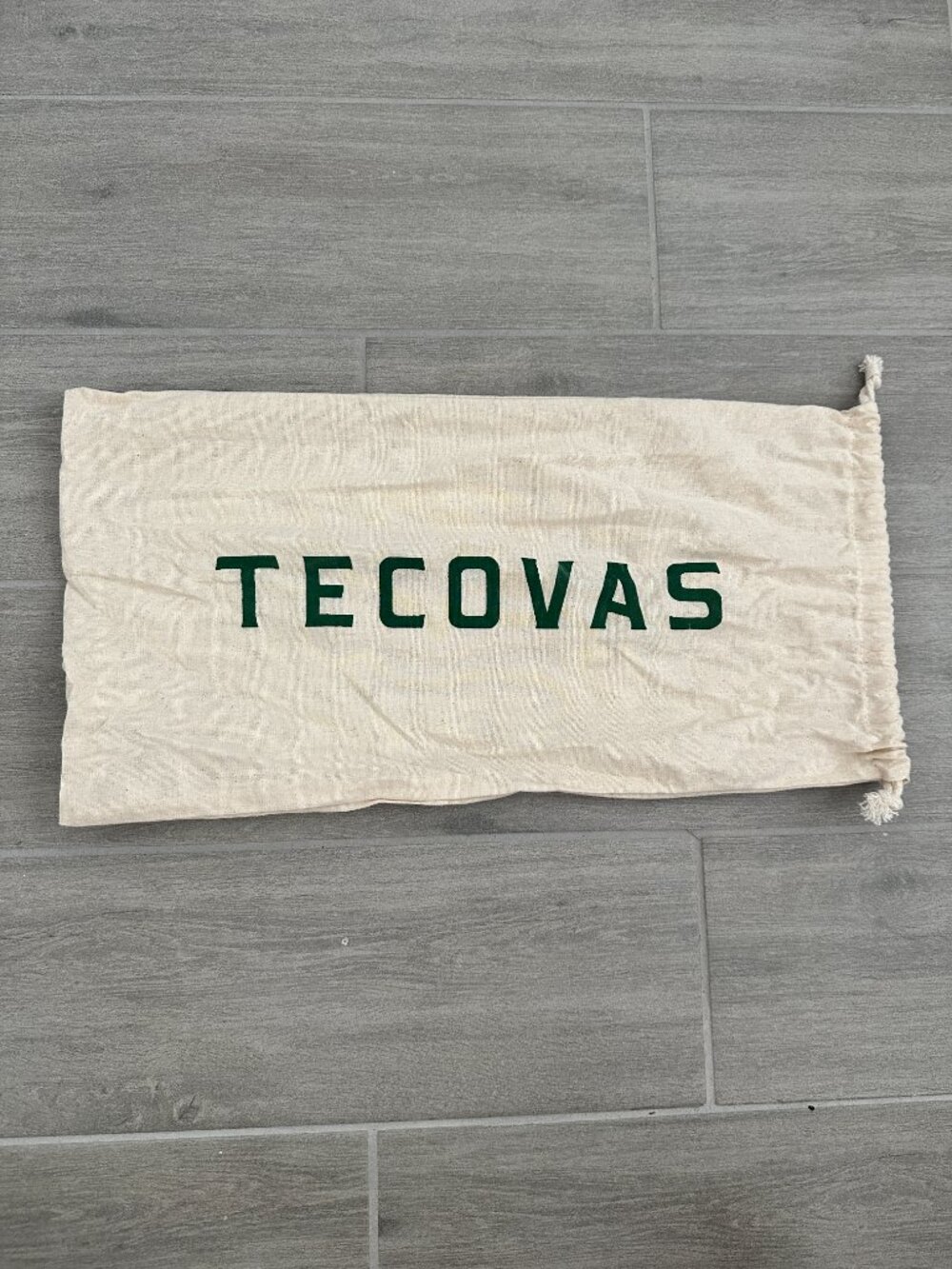 ​Set of 2 Authentic Tecovas Boot Dust Bags Canvas Drawstring Storage Pouches
